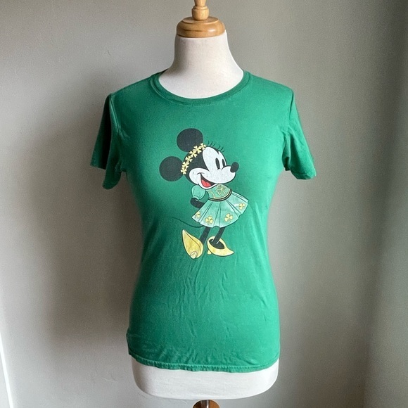 🍀🍀Disney Minnie Mouse St. Patrick’s T-Shirt🍀🍀 - Picture 1 of 5